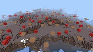 Seed Minecraft Bedrock 12081  stronghold mushroom fields village [upl. by Ivonne]