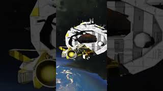 Realistic orbital docking spaceengineers gaming engineersspace [upl. by Islaen]