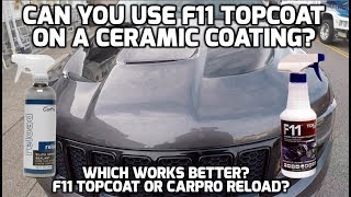 Can you use F11 Top Coat on a Ceramic Coating [upl. by Ahtael]