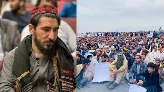 Protest in South Waziristans Wana  Manzoor Pashteen explains the reason behind protests  Aaj News [upl. by Aisad]