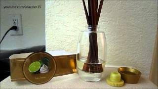 Yankee Candle Review Keylime Reed Diffuser [upl. by Winny]