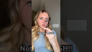 Wait for it… gonewrong makeup makeuptips lashes relatable subscribe [upl. by Annaigroeg835]