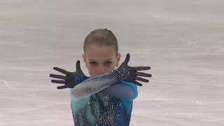 Alexandra TRUSOVA RUS Brisbane Ladies Free skating  ISU JGP 2017 [upl. by Anissej]