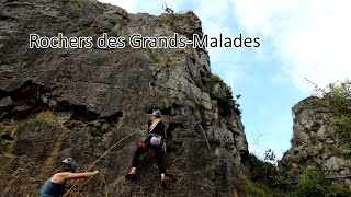 Climbing in Rochers des GrandsMalades Holiday Day 6 [upl. by Elkraps68]