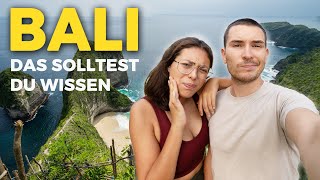 BALI 10 Dinge die wir gerne VOR DEM BALI URLAUB gewusst hätten  Bali Sicherheit Kultur Bali Belly [upl. by Celtic]