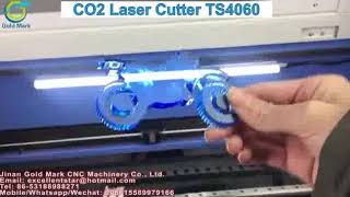 90W reci 4060 laser engraver Laser cutter 400600mm Laser cutting machine [upl. by Curzon]