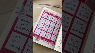 Journal adventskalender  dag 1024 ⭐️ journal creatief diy winter journalwithme [upl. by Corso]