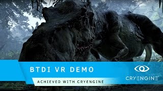 Back to Dinosaur Island VR Demo  Achieved with CRYENGINE [upl. by Eibba586]