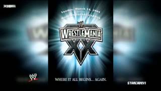 WrestleMania XX 2nd Theme song quotTouchéquot by Godsmack [upl. by Ehrsam]