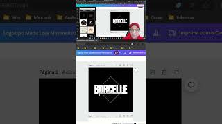 Criar logo no Canva passo a passo byeverton canva produtividade [upl. by Katherina]