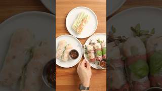 Spring rolls are superior food foodasmr recipe cooking [upl. by Finlay330]