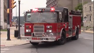 Phoenixville Fire Department Engine 652 Responding [upl. by Amedeo83]