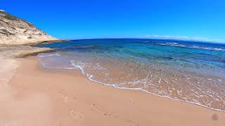 La plage de St Antoine à Capo Pertusato à Bonifacio en Corse sur une musique relaxante en La 432 Hz [upl. by Muscolo]