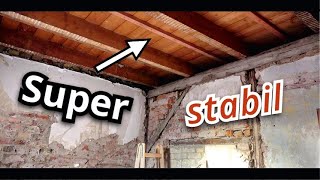 Holzdielen stabilisieren  Bauen und Renovieren  Selber machen Anleitung  diy [upl. by Carolus666]