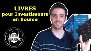 Mes CONSEILS de LIVRES sur linvestissement boursier [upl. by Bainbrudge]