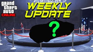 GTA 5 Online New Lucky Wheel Podium Car Leaked Weekly Update [upl. by Naj]