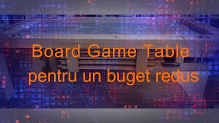 Board Game Table pentru un buget redus [upl. by Ellehcyt534]