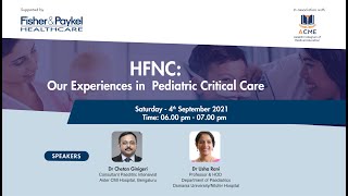 HFNC Our Experiences in Pediatric Critical Care [upl. by Cain]