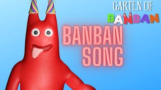 BANBAN SONG  Garten of Banban  Nathan Plays All Games [upl. by Ymmij]