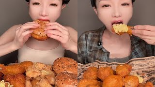 ASMR EP 576 Delicious foods eating eating spicy food asmr eating challenge [upl. by Purse]