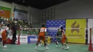 2014 Takraw Thai League  Ratchaburi vs Phrae Round 17 Highlights [upl. by Foy]