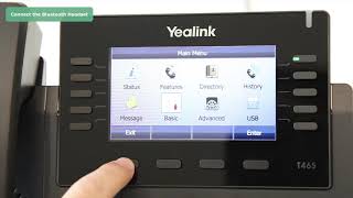 Yealink T46S Bluetooth [upl. by Sucerdor787]