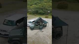 270 Awning Tent And Rooftop Tent Outdoor Camping Gear Design SUV [upl. by Sianna]