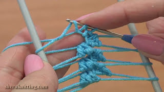 Hairpin Lace Braid Crochet Tutorial 11 Hairpin Strip [upl. by Melodee]