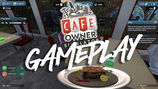 Cafe Owner Simulator  PC Gameplay [upl. by Om443]