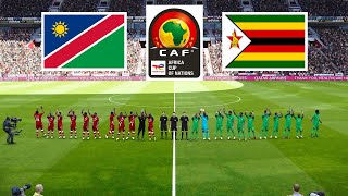 Namibia vs Zimbabwe  AFRICA CUP OF NATIONS 2025 QUALIFICATION [upl. by Anallise]