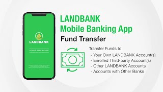 How to use the Fund Transfer feature of the new LANDBANK Mobile Banking App [upl. by Vanzant]