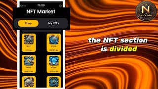 Introducing NFT and the NFT section of NicCoin [upl. by Mays731]