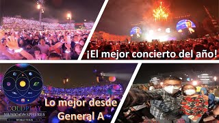 Coldplay LIVE GO PRO  Concierto COMPLETO desde GENERAL A  Music of the Spheres World Tour 2022 [upl. by Rocco]