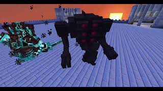 Corundum Guardian vs Ignis Minecraft Mob Battle [upl. by Lamok132]