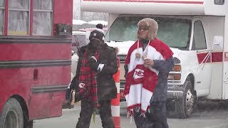 Some Chiefs fans who suffered frostbite at bitter cold playoff game need amputations [upl. by Anesuza]