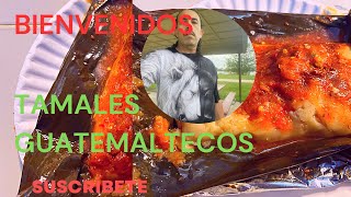 TAMALES GUATEMALTECOS RECETA COMPLETA👍👍 [upl. by Nessnaj]