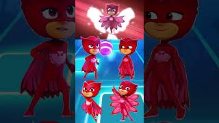 PJ Masks  Owlette 🆚 Owlette 🆚 Owlette 🆚 Owlette X Dance Song Tiles Hop EDM Rush shorts [upl. by Mirabella]