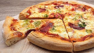 Pizza recept II 00  ás pizzaliszttelTTkonyhája [upl. by Ahsaenat648]