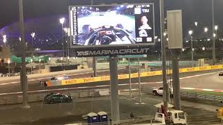 Fan reaction as Verstappen passes Hamilton for the title at the Abu Dhabi Grand Prix [upl. by Aven42]