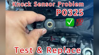 Chevy Cruze Knock Sensor Code P0325  How To Test amp Replace  Must Watch [upl. by Horlacher]