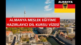 Almanya Mesleki Eğitime Hazırlayıcı Dil Kursu Vizesi [upl. by Noteek]