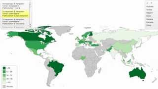 Trompenaars Universalism vs Particularism on a world map [upl. by Alrick]