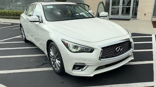 2024 INFINITI Q50 LUXE FL Orlando Sanford Oviedo Altamonte Springs Apopka [upl. by Polky]