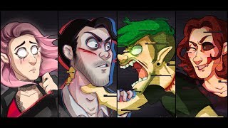 Now Just Calm Down Anti  Darkiplier Antisepticeye DeathWiish amp DarkAmy Speedpaint [upl. by Frieder996]