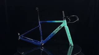 CR08 Aero T1000 Carbon Road Racing Bike Frame Customized Patining High Quality Road Frames [upl. by Norga35]