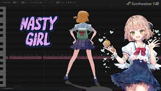 【ANRI Arcane】 NASTY  Tinashe 【Synthesizer V COVER】MMD [upl. by Ettennaej]