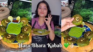 Hara bhara kabab Recipe 💚👌🏻 harabharakebab foodiesupriya [upl. by Corri474]