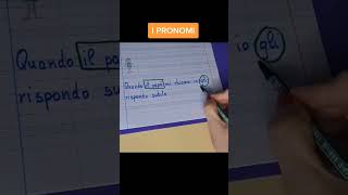 Uso dei pronomi GLI e LE maestra scuolaprimaria quaderni grammatica scuola [upl. by Ahsito489]