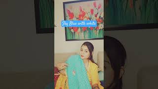 GRWM Teej Special with trending music  Lehariya Sarees shorts trending teej saree [upl. by Wilburn]