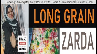 Long grain zardazarda recipe zarda banane ka tarika zarda recipe by food fusion zarda [upl. by Alarice]